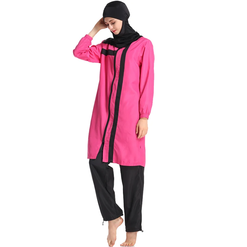 HAOFAN Мусульманский купальник мусульманский купальный костюм 3XL лето