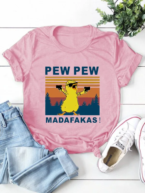 

2021 Eucosm Summer New Short-sleeved T-shirt Cartoon T-shirt Women's Top Short-sleeve Print Fashion Casual y2k aesthetic y2k top