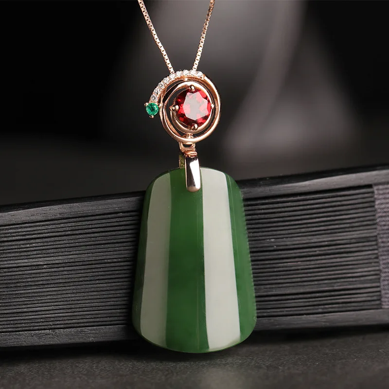 Специальное предложение 2020 года сертификат Hetian с розами подвеска прямыми