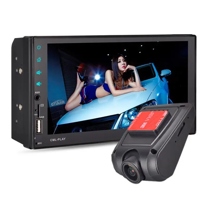 Автомобильный MP5 2din стерео приемник Apple Phone CARPLAY HD регистратор DVR 1024*600 fm радио