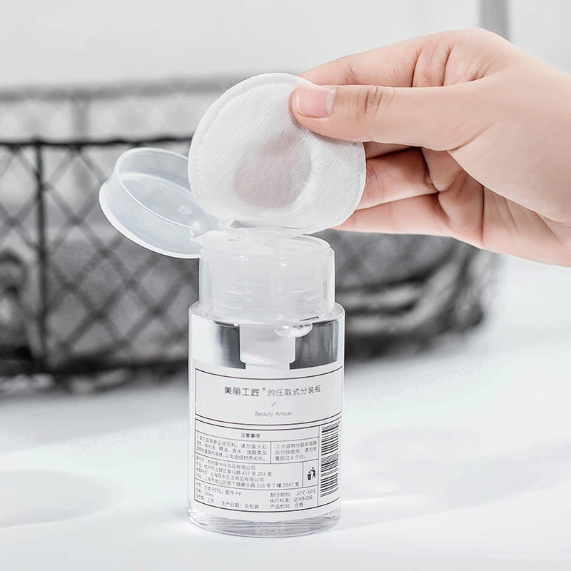 Бутылка для воды снятия макияжа 100 мл дорожная косметическая бутылка большого
