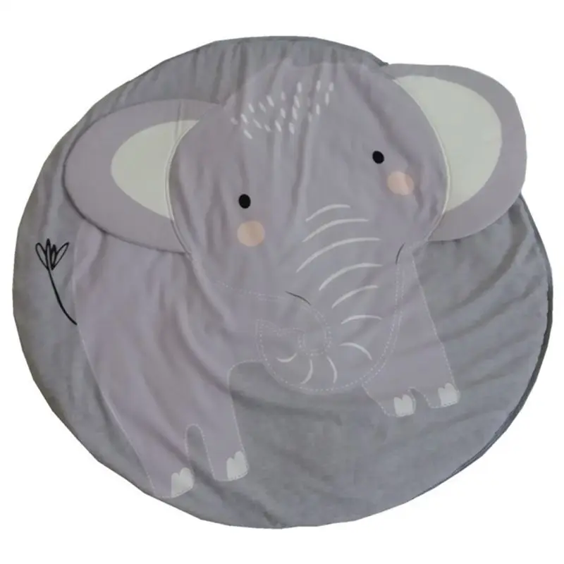

Baby Infant Play Mat Kids Crawling Carpet Rug Round Soft Newborn Bedding Blanket 54DA