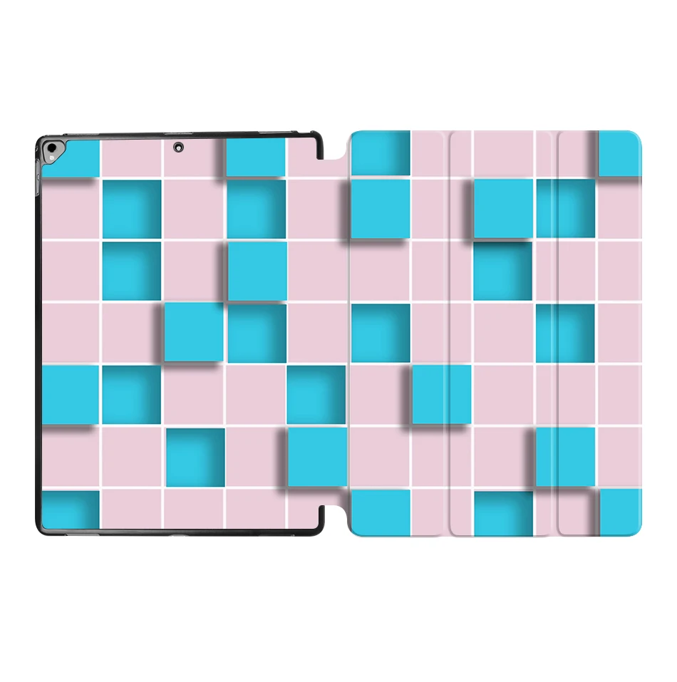 IP04 MTT Чехол для iPad Pro 12,9 дюйма геометрический тонкий из искусственной кожи Флип Стенд смарт-чехол Авто Режим сна/пробуждения чехол для планшета A1584 - Цвет: IP04
