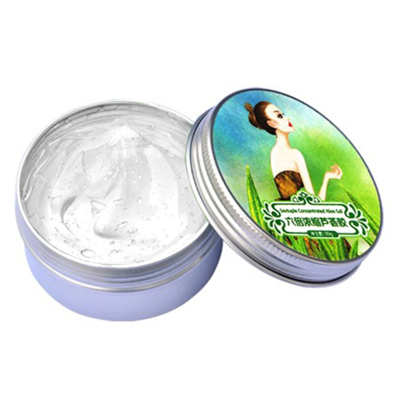 Гель с алоэ вера 100% чистого свежеувлажняющий и увлажняющий без липких остатков