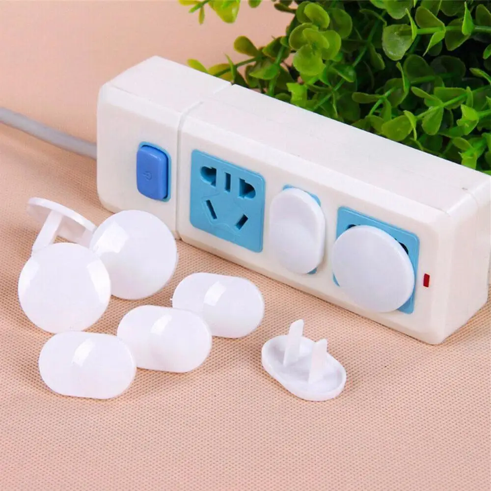 10 шт./лот бесплатная доставка Seguridad штепсельная розетка безопасная пластиковая