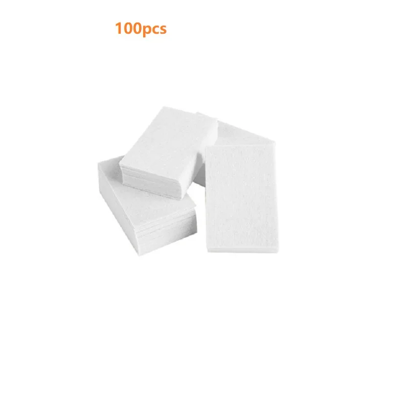 white-100x 700 шт безворсовые салфетки, салфетки для снятия лака для ногтей, ватные диски, салфетки для ногтей, маникюрные, педикюрные гелевые инструменты - Цвет: white-100x