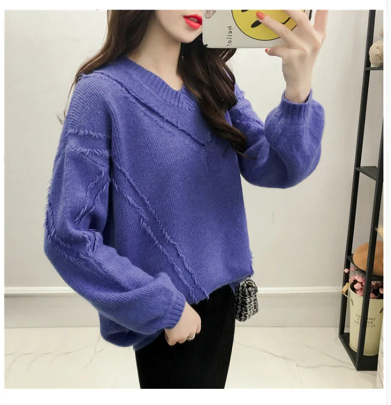 

New women'sturtleneck sweater female long-sleeved solid color pullover paragraph shirt black