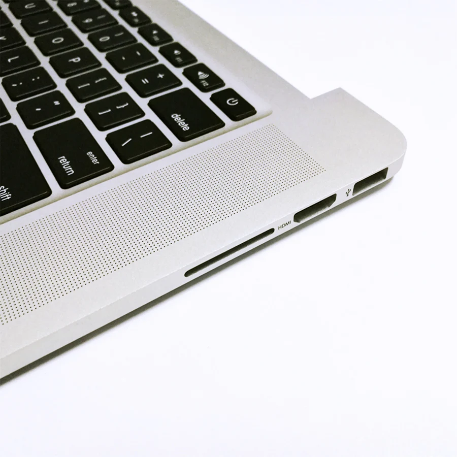 Новый американский макет Топ чехол для рук с клавиатурой и подсветкой Macbook Pro Retina