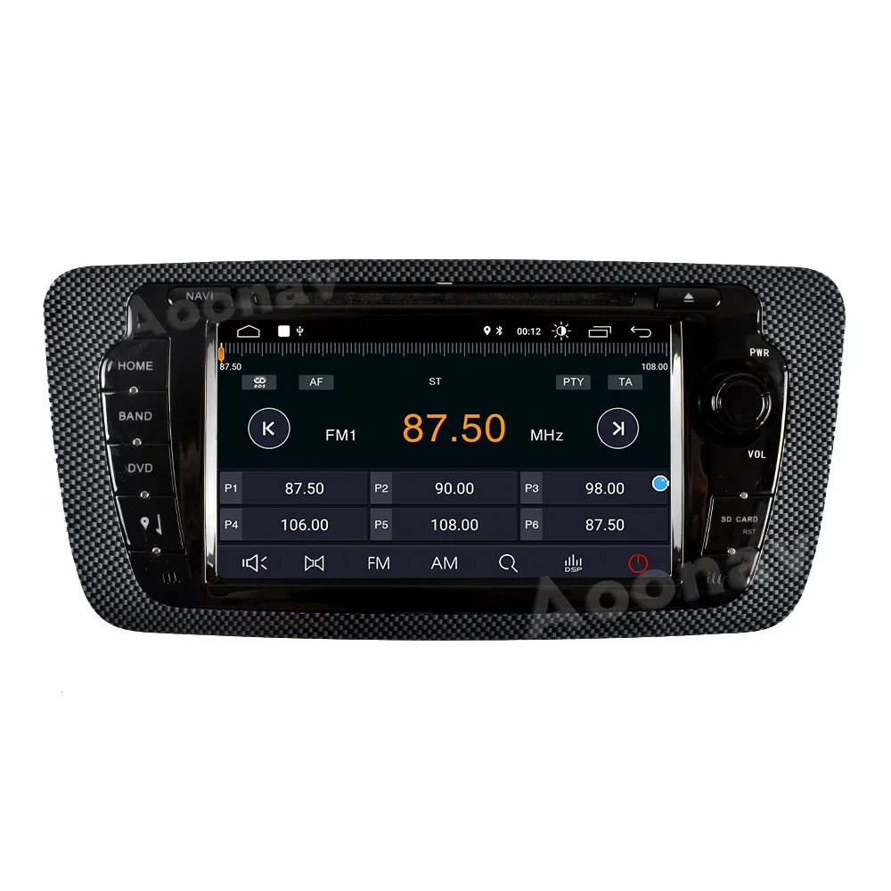 2 din Android 10.0 car radio For Seat Universal 2009-2021 multimedia GPS Navigation Video Audio Radio Head Unit Player | Автомобили и