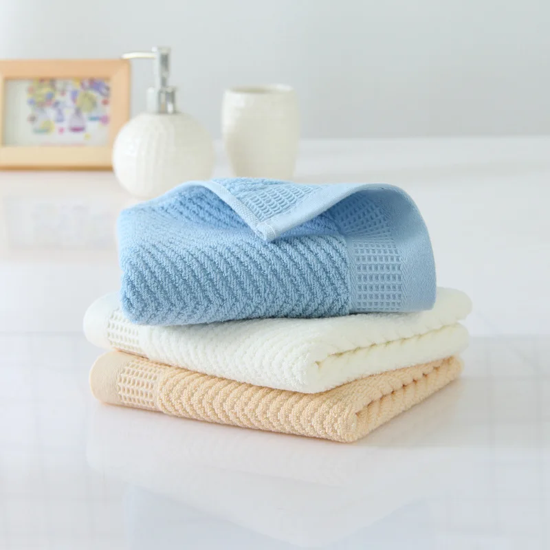 Полотенце для лица хлопковое простое полотенце отеля мытья подарок оптовая