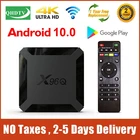 ТВ-приставка X96Q, Android 10, QHD TV, 4K, Smart TV, 1 ГБ, 8 ГБ, 2 ГБ, 16 ГБ, Allwinner H313, Android 10.0, ТВ-приставка 2,4G, Wi-Fi, X96 Q, QHD ТВ-приставка