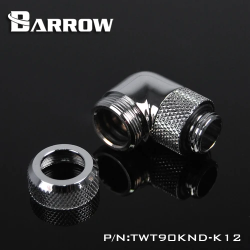 4 шт./лот G1/4 ''90 градусов OD14mm фитинг для жесткой трубки ручной Компрессионный фитинг роторное использование для наружной 14 мм жесткой трубки