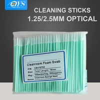 5bags fiber optic cleaning sticks swabs for 1 25mm2 5mm lcscfcst connectors fiber cleaning rod ftth cleaner 100pcsbag