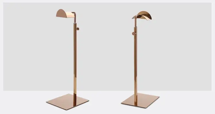 Многофункциональная витрина из нержавеющей стали для демонстрации сумок мужчин