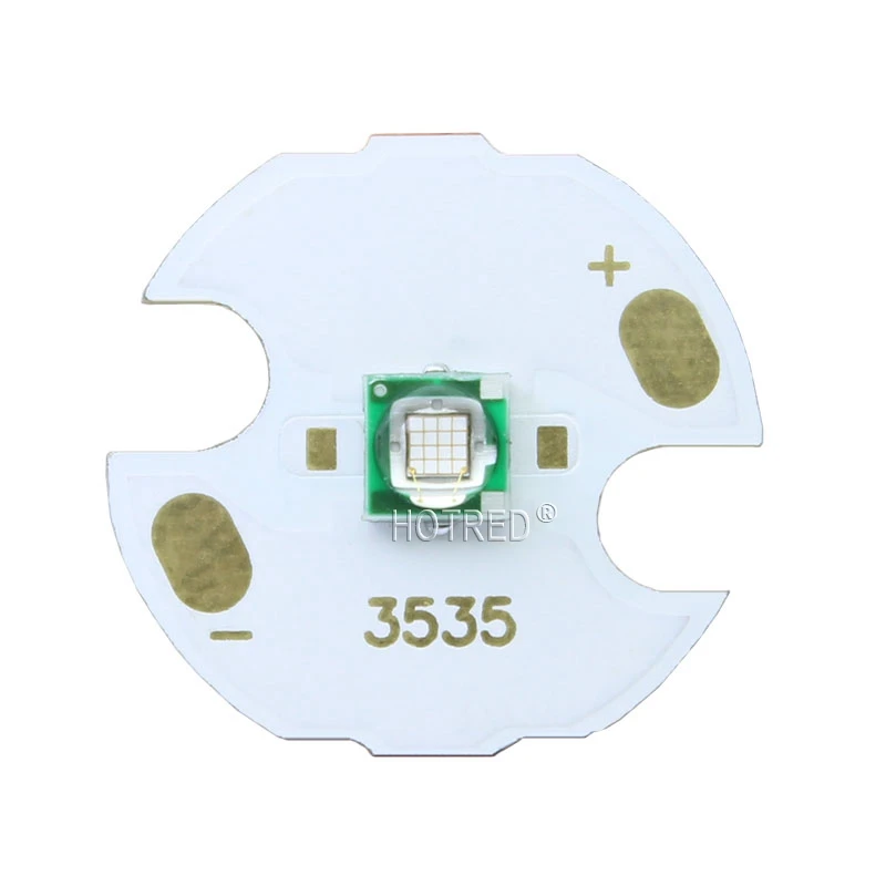 Корея LG3535 чип высокой мощности Светодиодный 3 Вт светодиодный УФ Фиолетовый 365-370nm SMD светильник диод излучатель лампа DIY для УФ излечимых чернил/безопасности
