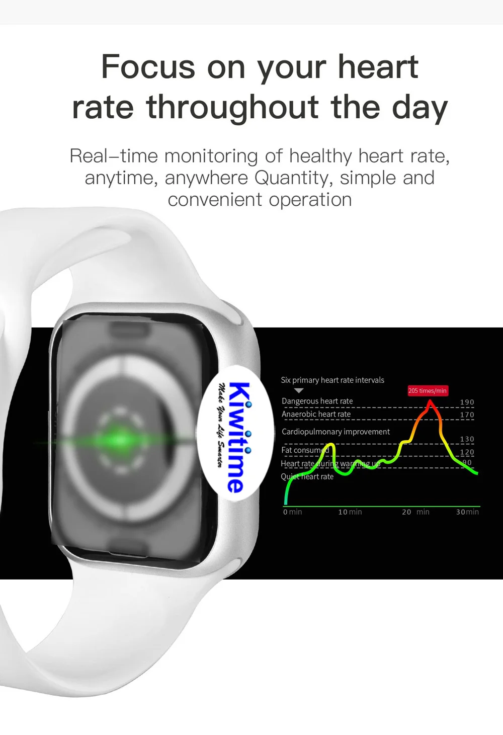 KIWITIME IWO 11 Pro gps Смарт часы 44 мм монитор сердечного ритма серии 5 Спортивные умные часы для Apple iOS 9 10 iPhone 8 Android телефон