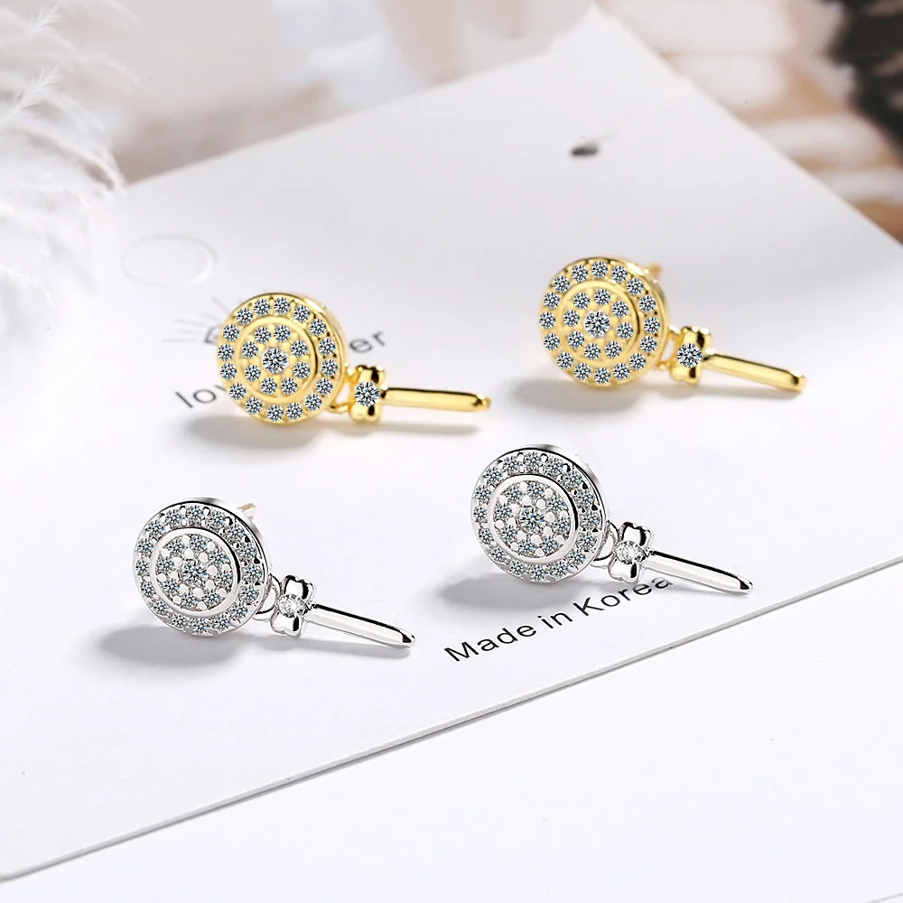 MEETSOFT посеребренные предотвращающие аллергию серьги-гвоздики для женщин дизайн