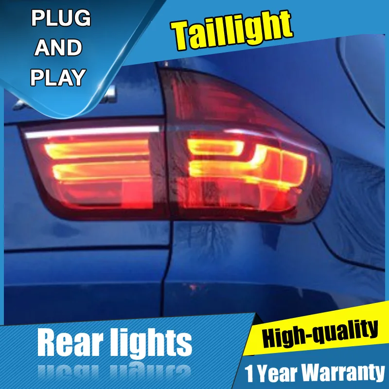 4 шт. автостайлинг для BMW X5 e70 задсветильник s 2007-2011 светодиодная задняя лампа +