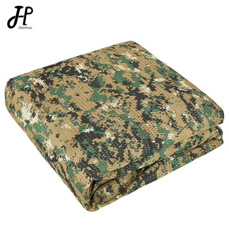 

1.5x5m Camouflage Nets Home Garden Decoration Awnings 100% Polyester Oxford UV Protection Canopy Sunshade Camping Tourist Tent