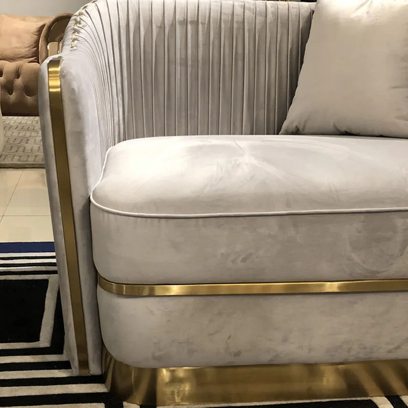 Дворцовый диван дизайн 8 местный lving комната диван|Наборы для спальной| |