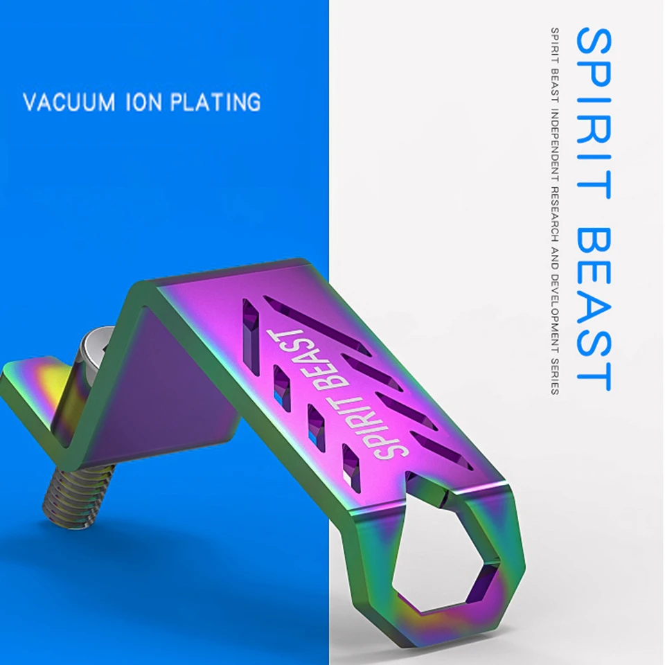 Spirit Beast Универсальный мотоциклетный модификационный передний крюк для хранения шлема и багажа 6 мм для Suzuki Yamaha Honda Benelli NIU и др.