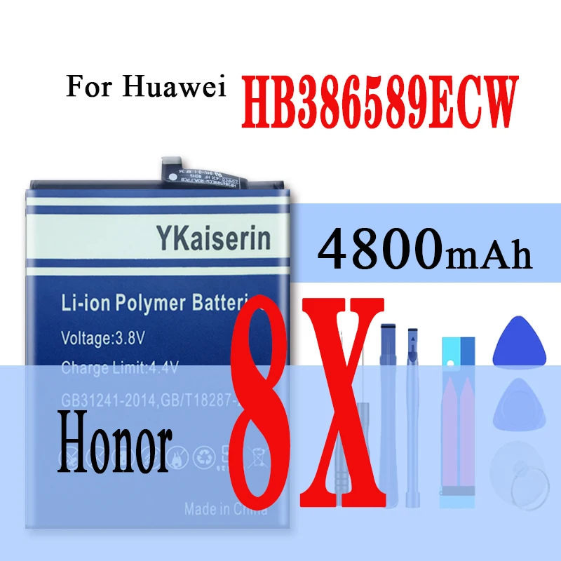 HB386589ECW для Huawei Честь 8X 8C 8A 8S 9i 7X 8 9 Lite 8Pro v8 V20 вид 10 V9 играть STF L09 PRA AL00X батарея