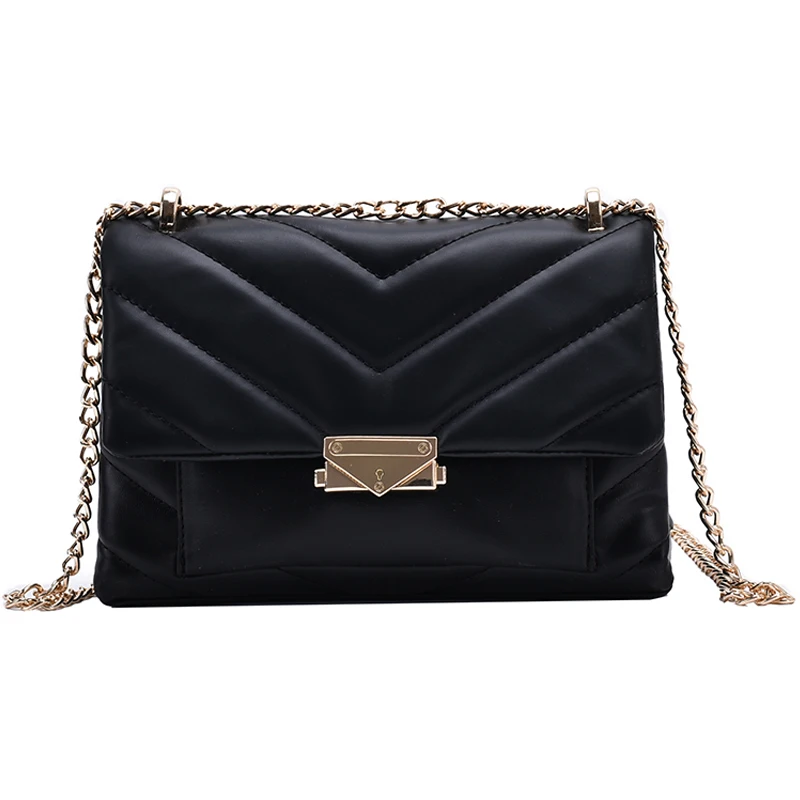 

Leather Designer PU Simple Bags Small for Women 2021 Winter Luxury Trend Shoulder Handbags Branded Trending Hand Bag