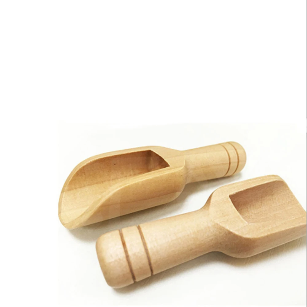 Деревянная ложка 3 шт. износостойкая для риса специй соли сахара муки деревянные