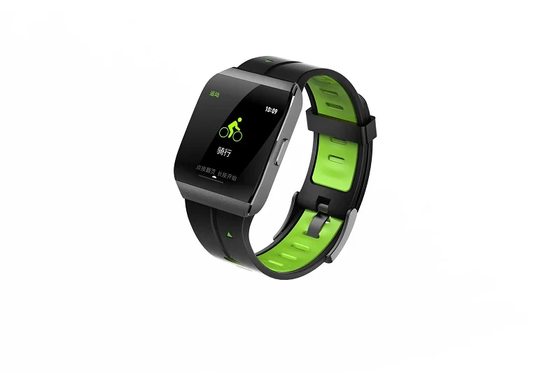 green LEMFO X1, gps трекер, умные часы для мужчин, IP68, умный браслет для женщин, фитнес-браслет, трекер сердечного ритма, спортивные часы - Color: green