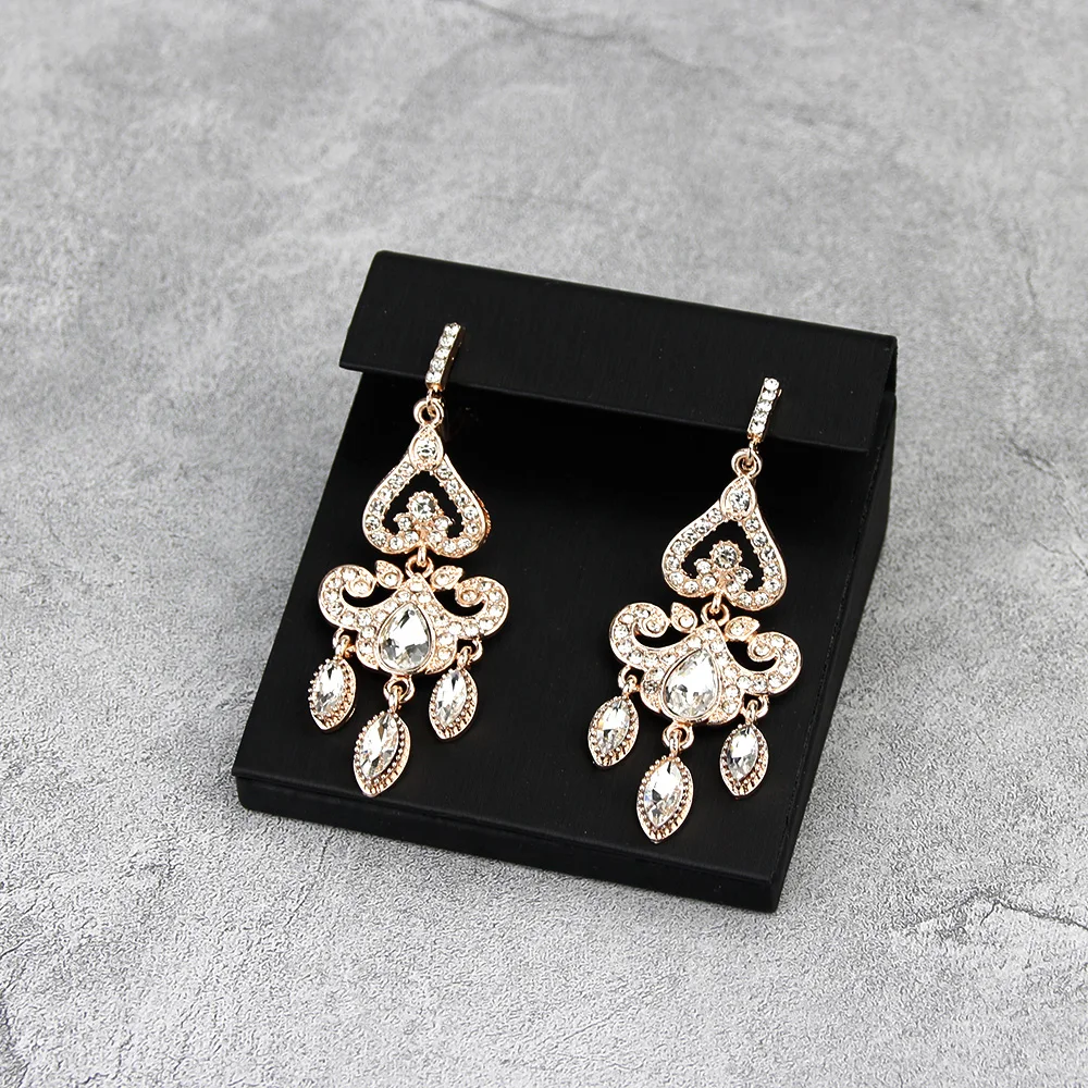 Sunspicems арабские серьги капли для женщин турецкие длинные антикварные золотые