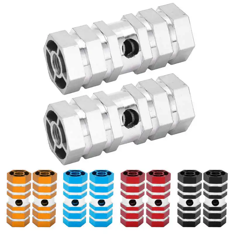 2pcs Bike Pegs Durable Sturdy Portable Antiskid Design Frames Fittings Foot Rests Accessories for Mountain Cycling | Спорт и