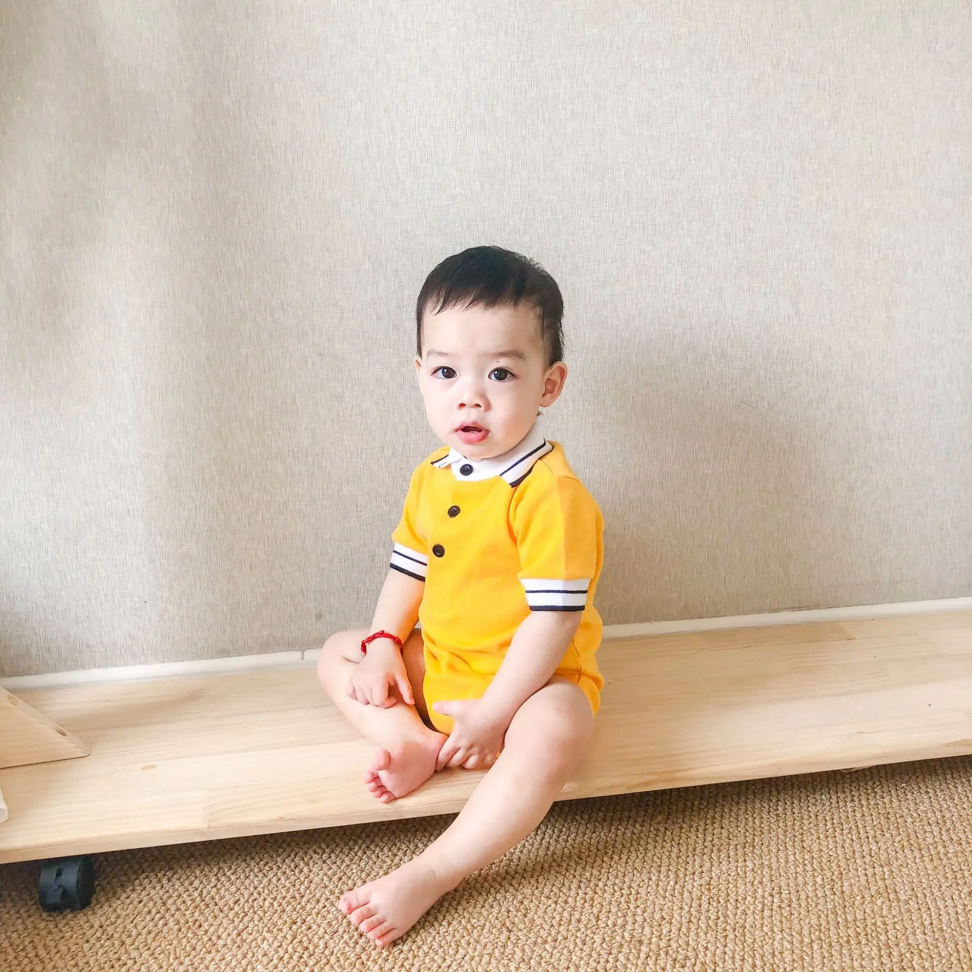 Infant Baby Twins Clothes Short Sleeve Lapel Collar Rompers Brother and Sister Clothing Solid Color One Piece Cotton Playsuit