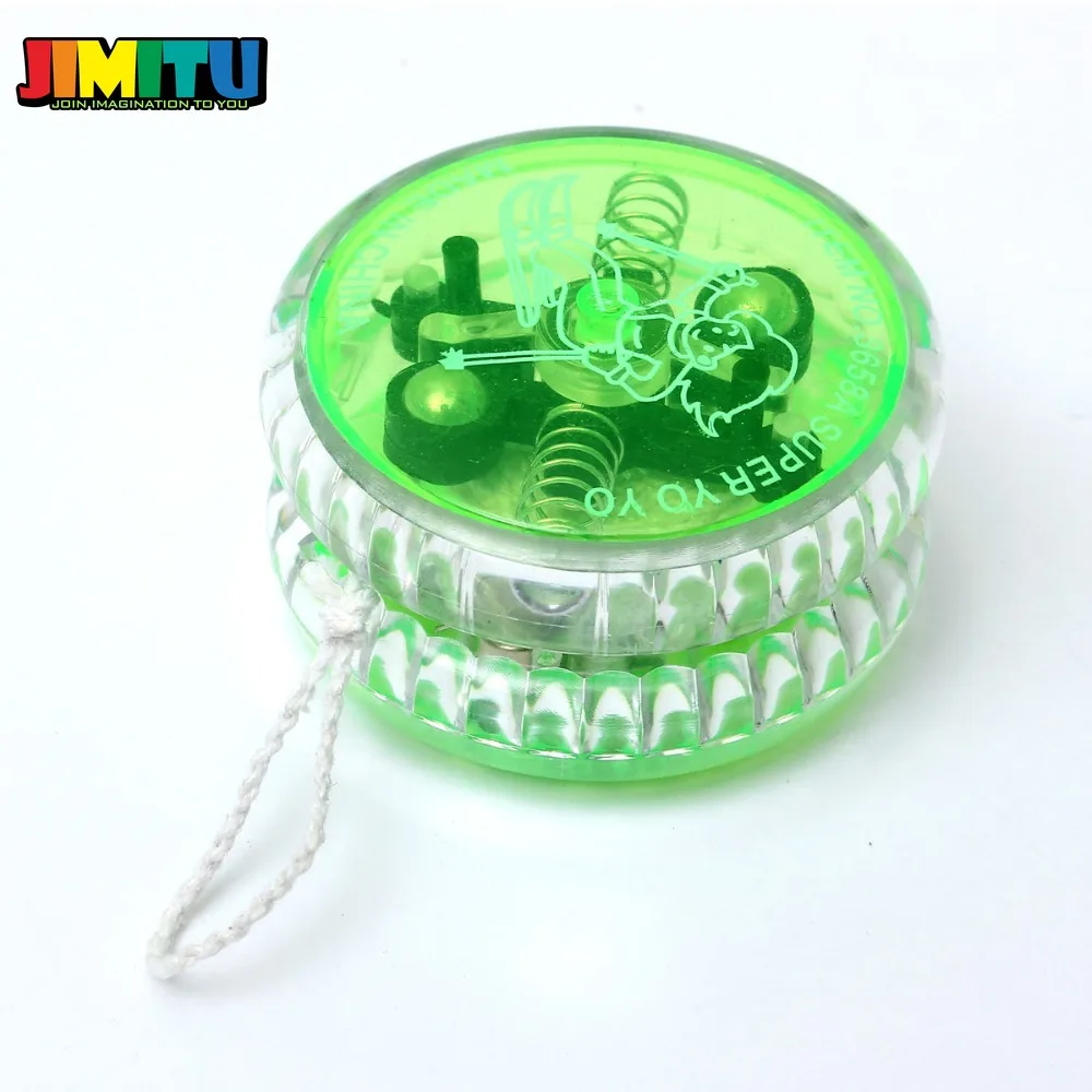 JIMITU детский светодиодный светильник yoyo Trick механизм сцепления детская игрушка скоростной шар Возврат Дети магическое жонглирование игрушка со струной