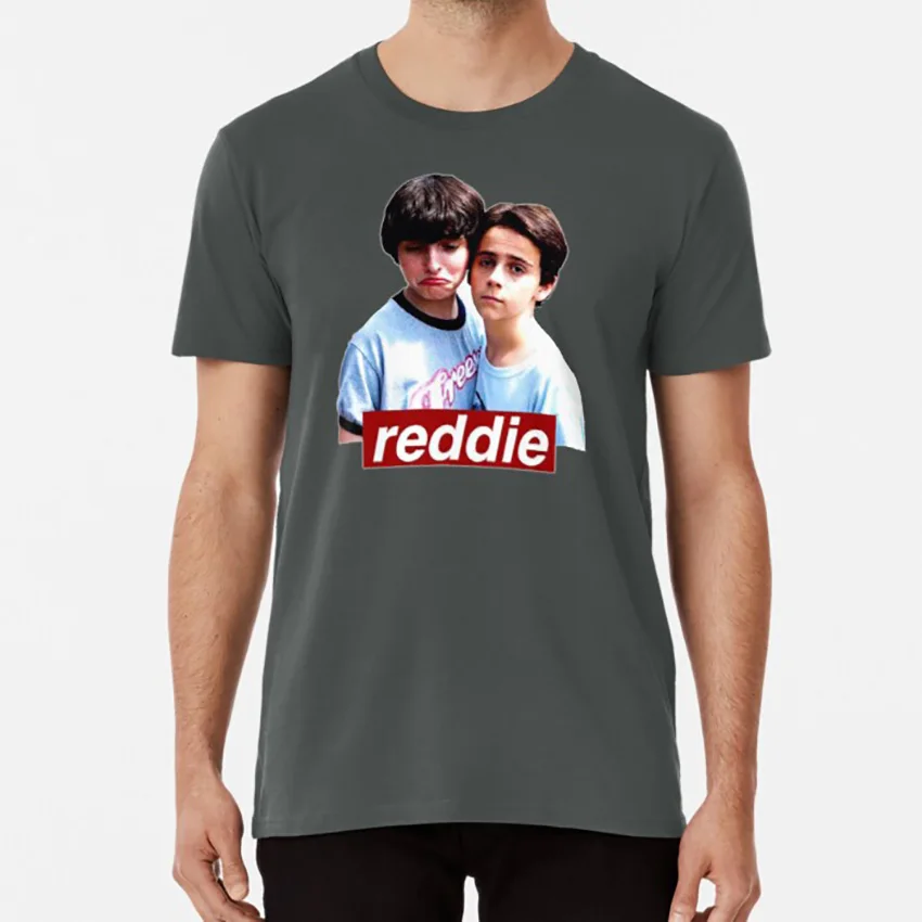 Редди? Футболка reddie eddie kaspbrak richie tozier it movie Eddy finn wolfhard jack dylan grazer|Мужские футболки| |