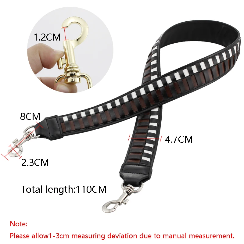 

BAMADER Bag Strap For Woman Shoulder Crossbody Bag Soft Genuine Leather Width Shoulder Strap Fashion Bag Accessories Bag Straps