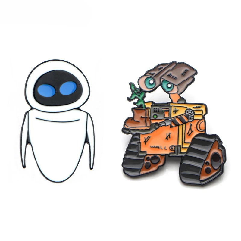 

PF1252 Anime Robot Cute Enamel Pins for Clothes Badges on Backpack Lapel Pin Decoration Gifts for Friends Jewelry Accessories