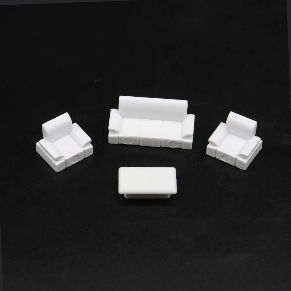 Архитектурная компоновка дизайн мебель модель набор игрушек содержит (3 дивана и