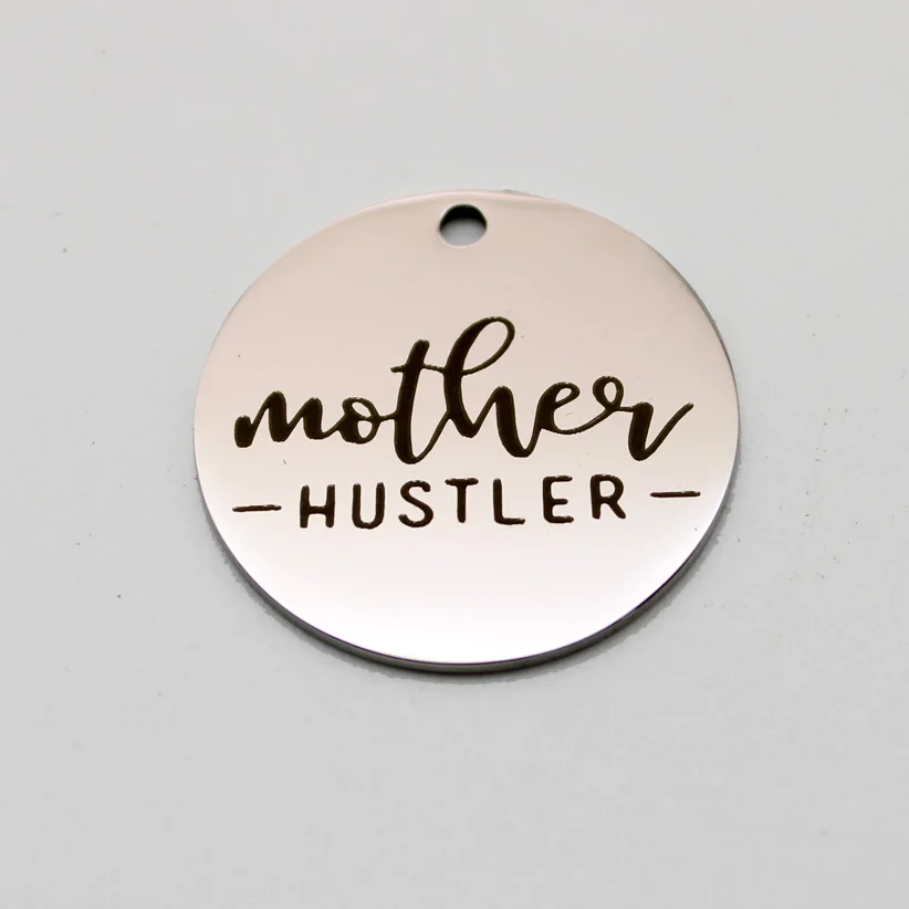 Подвеска с зеркальной поверхностью из нержавеющей стали | Ювелирные наборы и