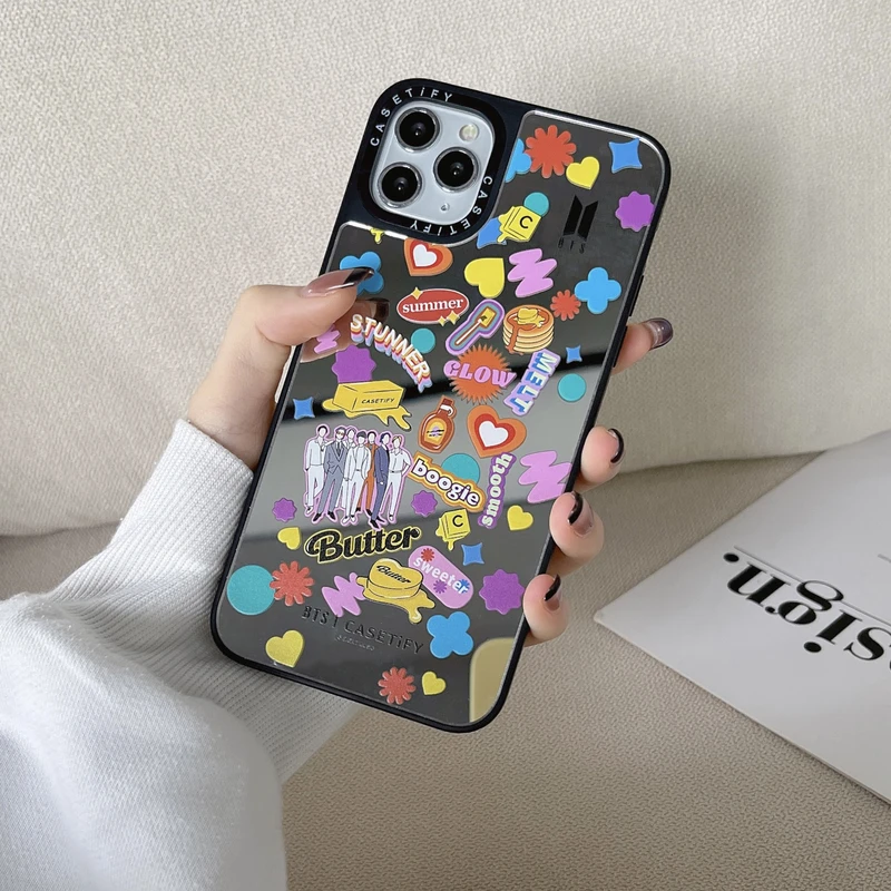 

Зеркальный чехол для iPhone 13 12 11 Pro Max X Xs Max Xr 7 8 Puls