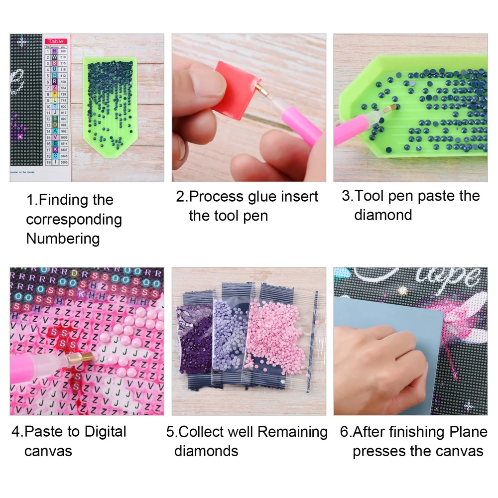 Набор для алмазной живописи со стрекозой комплект вышивки крестиком с