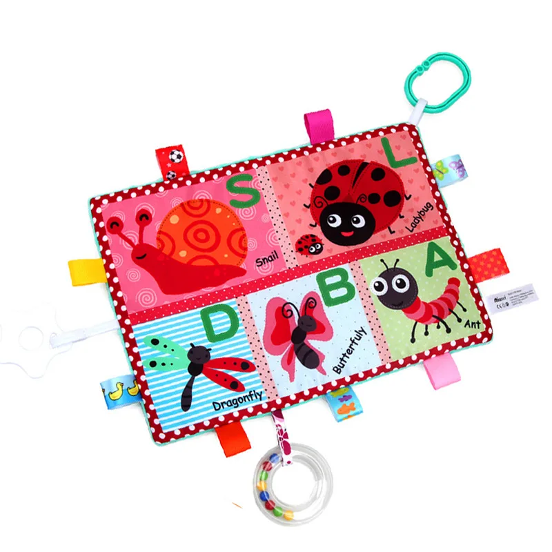 

Rattle Montessori Baby Toys 0 6 12 Months Educational Toys 0 Soft Newborns Development Learning Letters Hanging Rattles For Kids