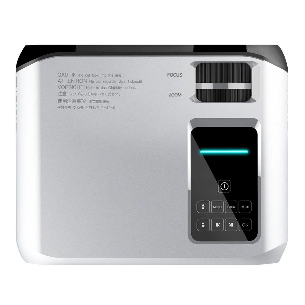 hot sale e500h support 720p video proyector led multi media home theater overhead beam wifi mobile smart phones lcd projectors free global shipping