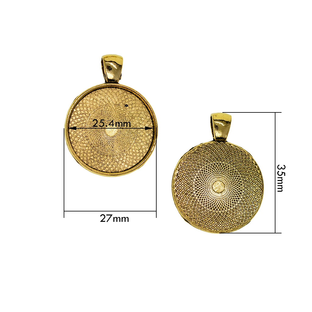 50 шт. подвеска для ювелирных изделий 1 дюйм | Украшения и аксессуары
