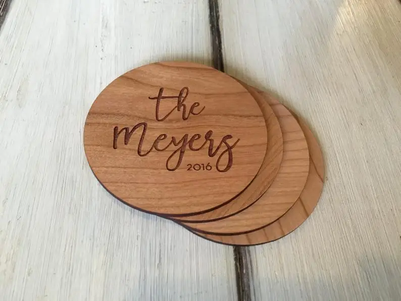 Деревянные подставки | под индивидуальный заказ обычные гравированные таблички