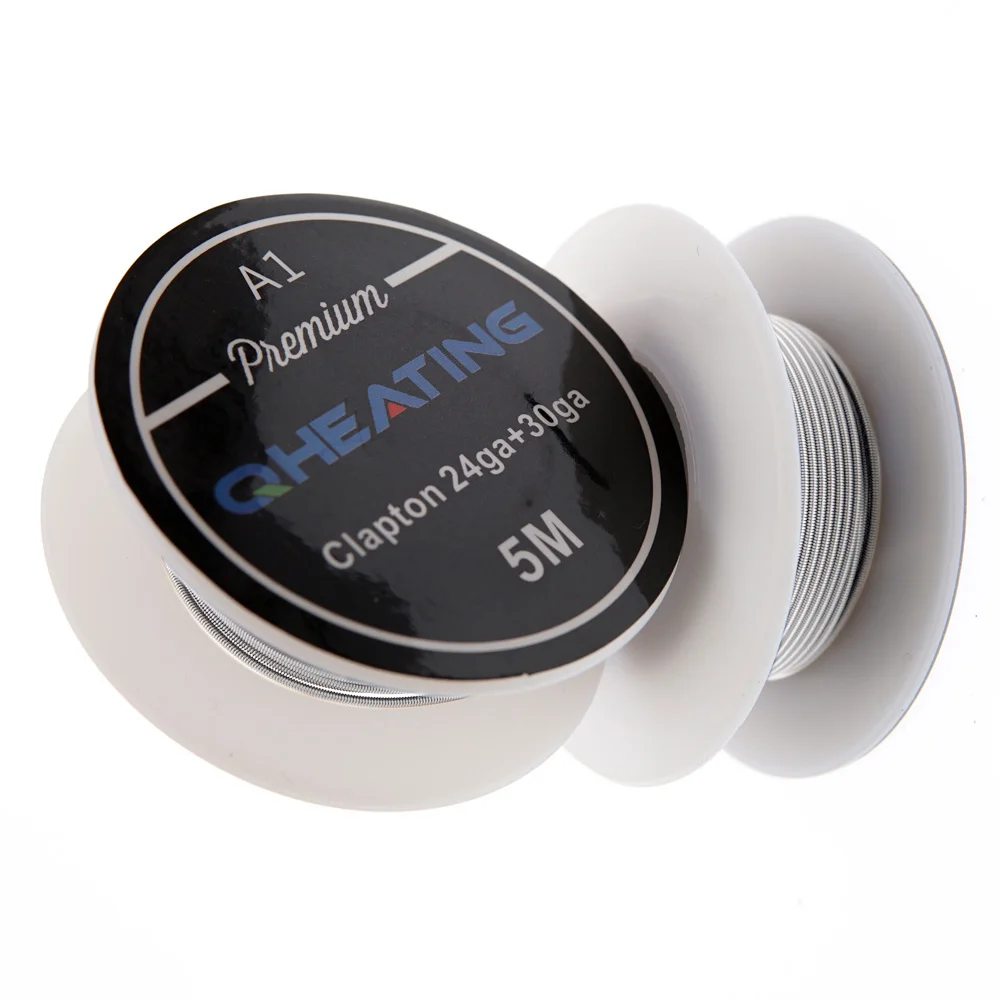 Нагревательная катушка fusedClapton для RDA RBA 26GA + 32GA 5 м/roll KA1|Аксессуары| |