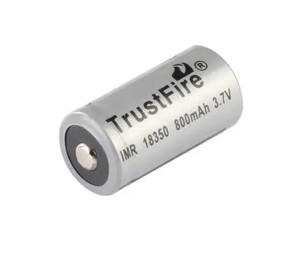 Литий-ионные аккумуляторы для электронных сигарет TrustFire IMR 18350 800 мА · ч 20 шт./лот 3 7