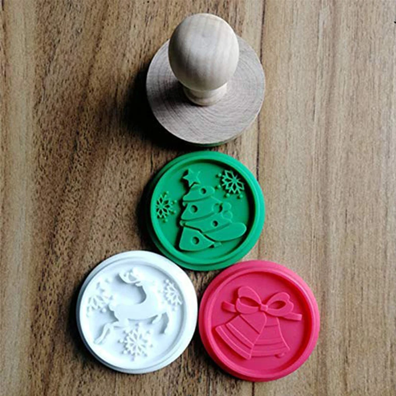 Силиконовая формочка для печенья помадки торта инструмент рождественские