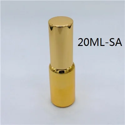 20ML-SA 10 мл 15 мл 20 мл 30 мл 50 мл 100 мл Золотой стеклянный флакон духов с алюминиевым распылителем косметика - Цвет: 20ML-SA