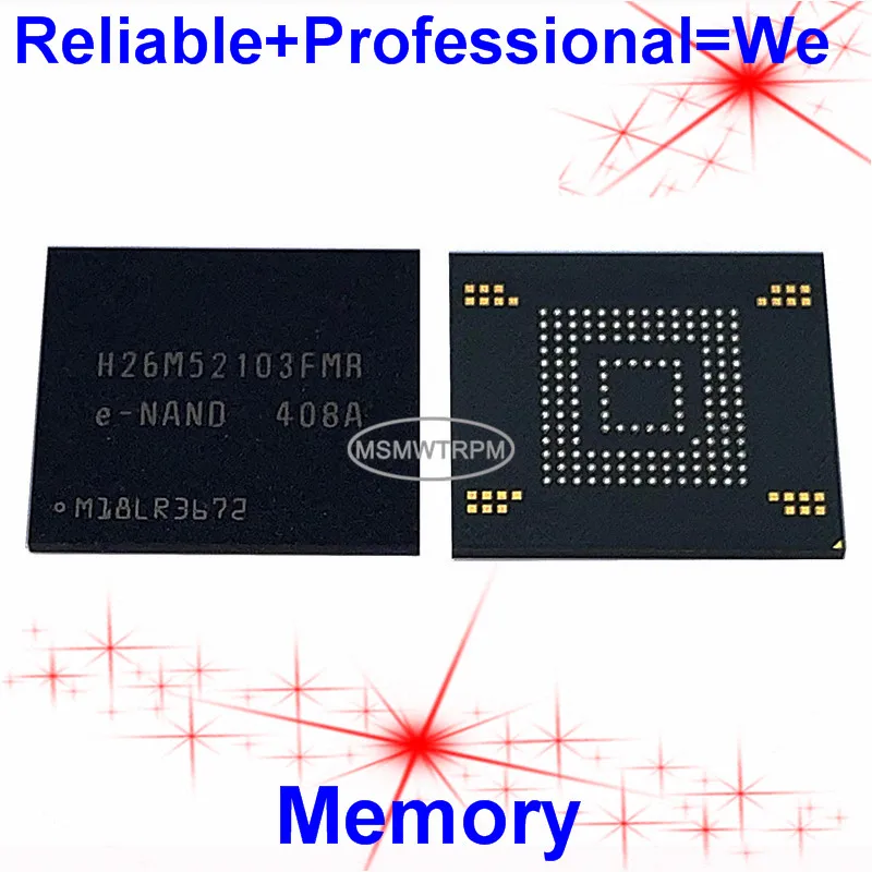 H26M52103FMR BGA153Ball EMMC 16 Гб Память мобильного телефона новые оригинальные и б/у спаянные