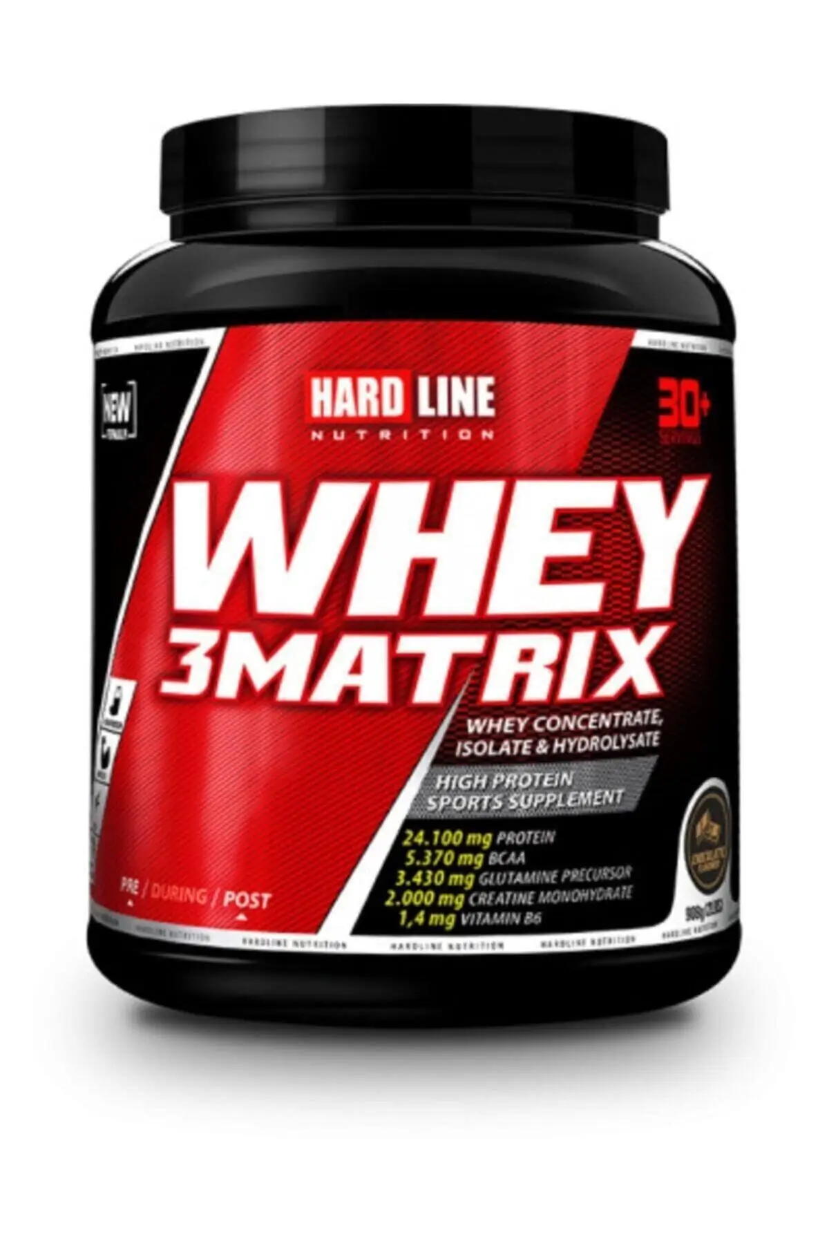 

Hardline Whey 3matrix 908G-Chocolate Flavored Protein Powder